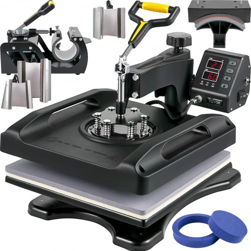 Prensa multifunción 8 en 1 38×38 cm (1000 W) · Low Cost